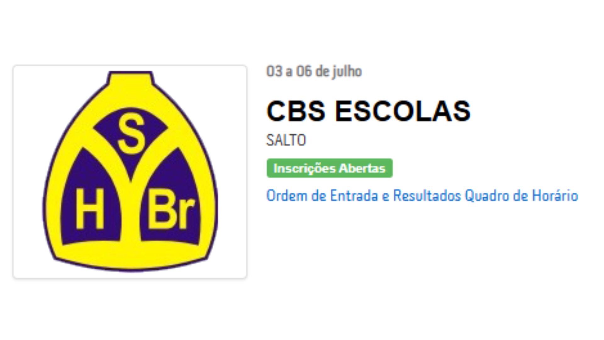 Campeonato Brasileiro de Salto Escolas